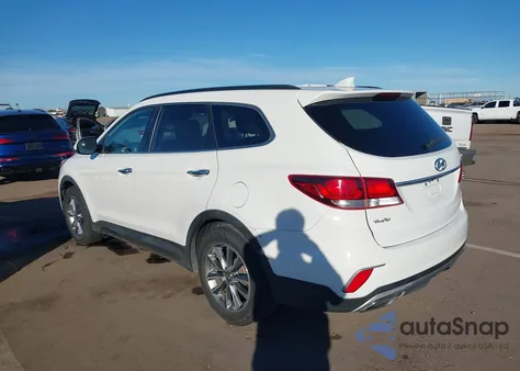 2017 Hyundai Santa Fe Se z USA, uszkodzony, nr VIN KM8SM4HF2HU171037